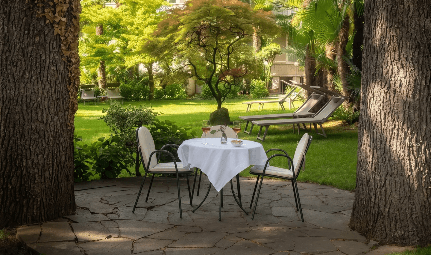 Villengarten & Aussicht